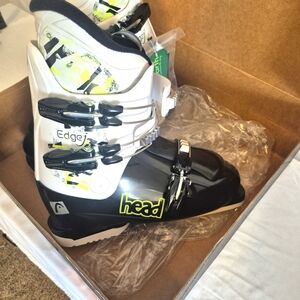 Head J3 White And Black 26.5 Ski Boots MP265 NIB $175